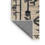 Tapis beige Art Deco lavable à la machine-597463020