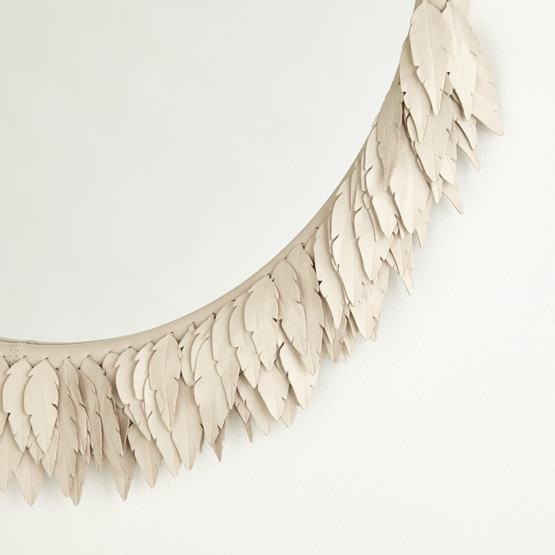 Miroir Emily, Blanc