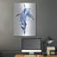 Art mural en métal luxueux «Colorful Animals Shark» par Lindsay Kivi-106417344