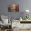 Art mural en métal Winston Porter «Orange Sky» par Carol Strock Wasson