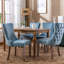  Demarco Luxury Velvet Upholstered Kitchen Dining Chairs-950621409-998588459-980542626