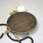 Montant rond en bois brun 12,5 po