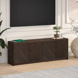 Aurimas Rectangular TV Stand for TV's up to 78"