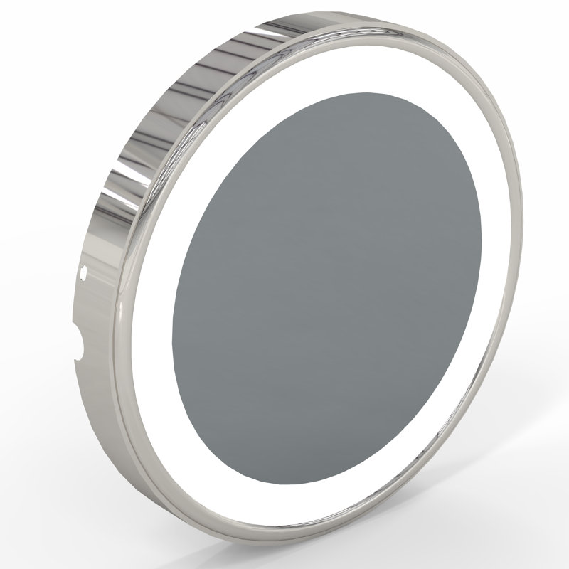 Lentille optionnelle pour miroir lumineux Neo Modern, Nickel poli