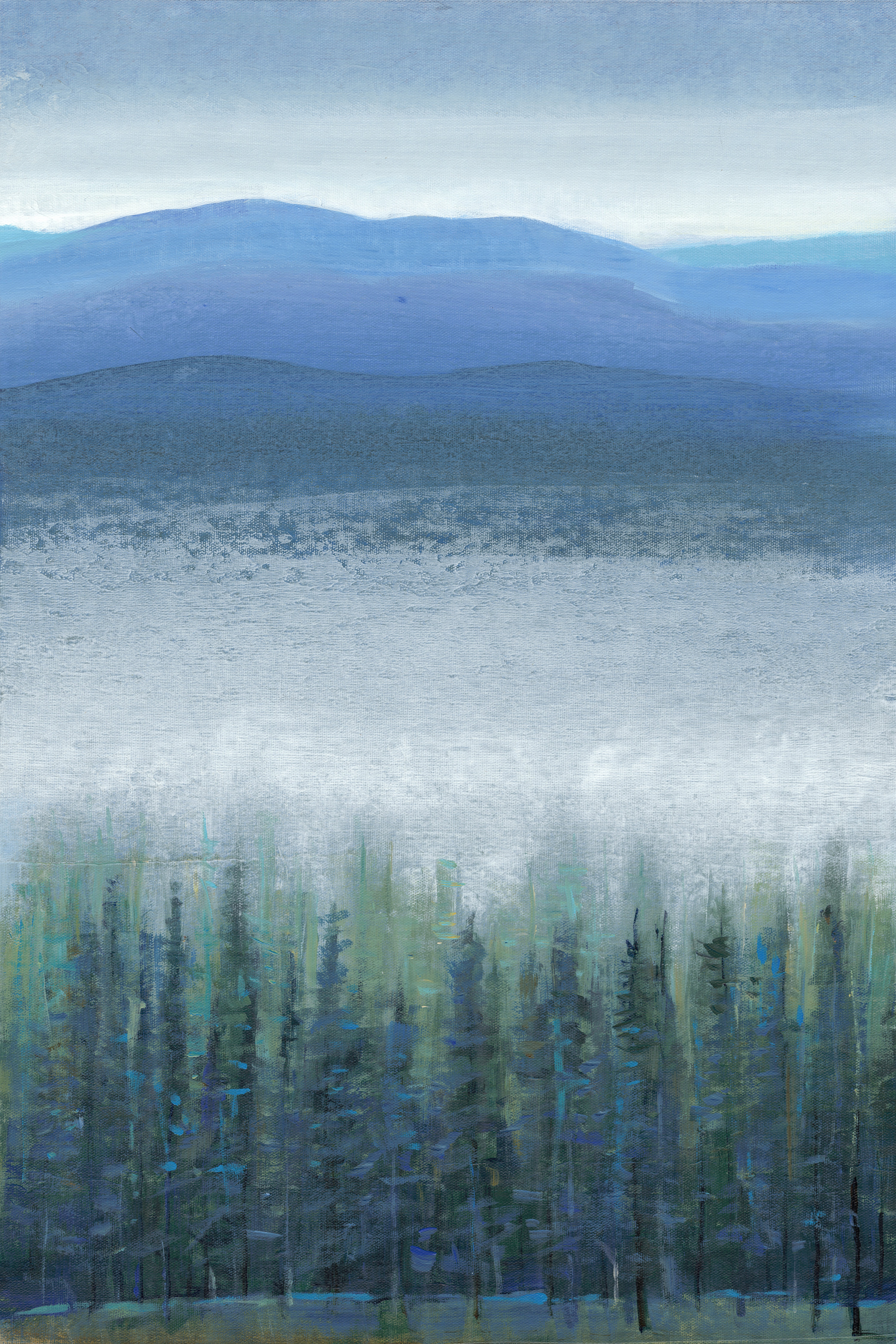 Union Rustic Valley Fog I by Tim OToole - Wrapped Canvas Art Prints ...