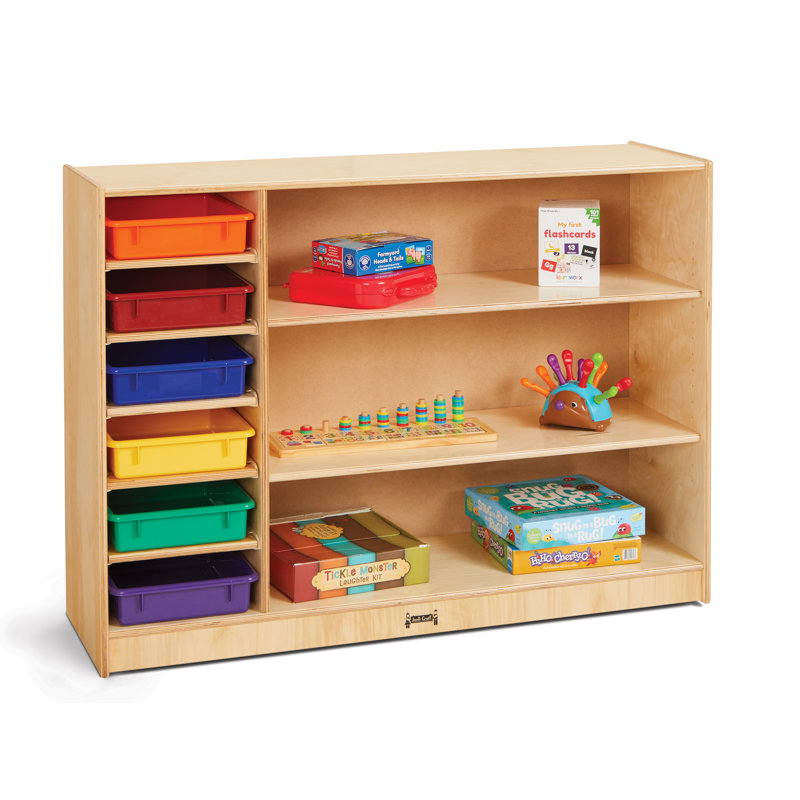 Tablette droite mobile réglable Jonti-Craft®, Oui, Multicolore