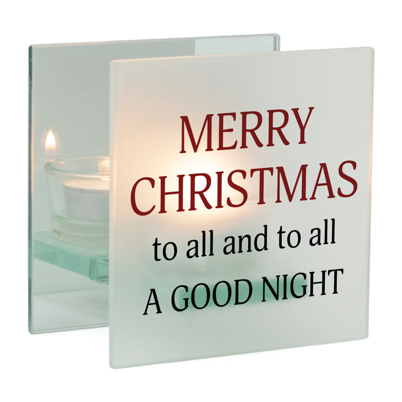 Tealight Merry Christmas To All