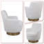 Fauteuil demi-tonneau de bureau pivotant à 360 ° Modern Modern-1669877104