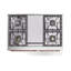 Cuisinière à double combustible de 40 po avec 6 brûleurs scellés et plaque chauffante ILVE Nostalgie II Series (porte pleine)-708322072-708322106