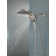 Hydrorain 5 Spray Dual Shower Head and Handheld Shower with Lumicoat and H2Okinetic 1.75 GPM