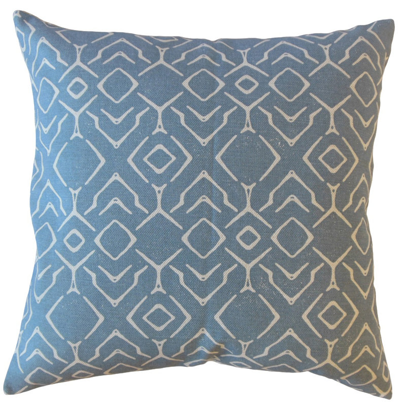Coussin Maame, 22 po x 22 po, Gris foncé, Coussin décoratif