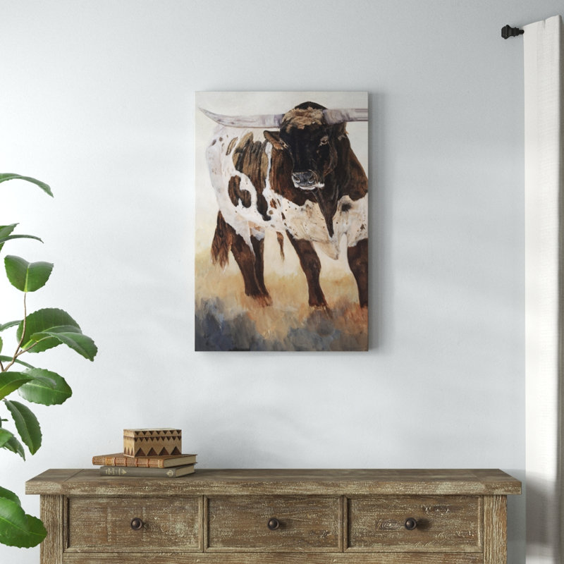 «Big Daddy II» par Kathy Winkler, reproduction d'art sur toile, H 36 po x l 24 po, Toile tendue