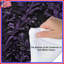 Édredon mauve à motif floral-130095185