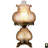 Rose Court Hurricane Table Lamp