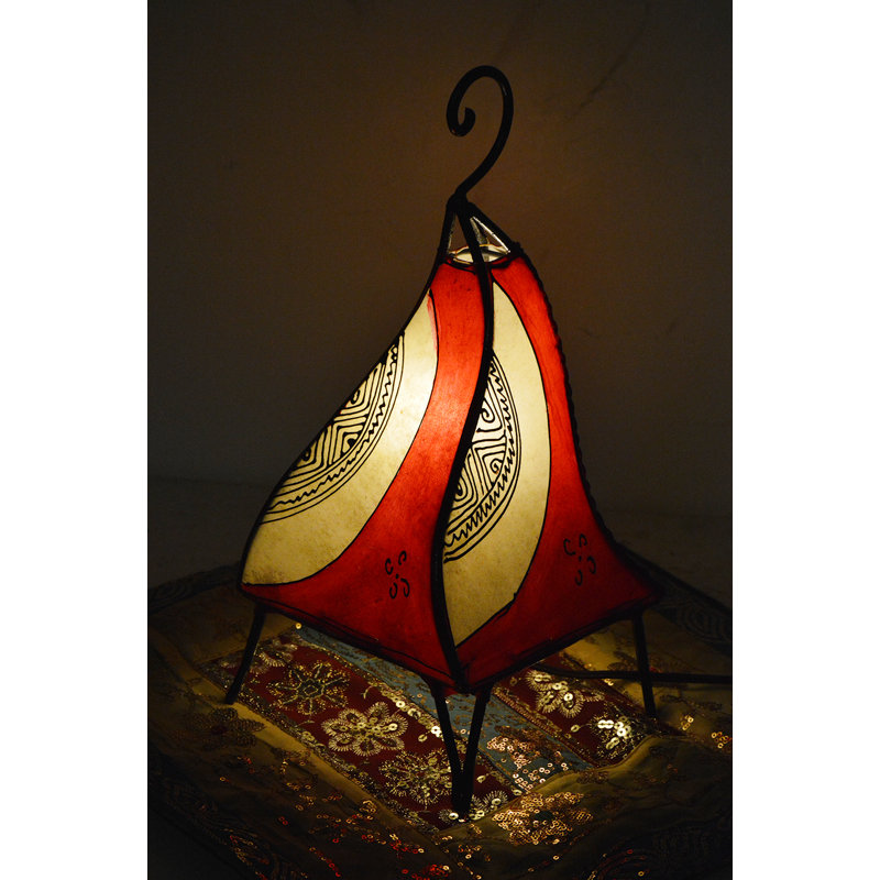 Lampe de table 14 "rouge