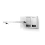 Acquaco Linki Tek Wall Mount Bathroom Lavatory Faucet with 7-1/2'' Spout Reach