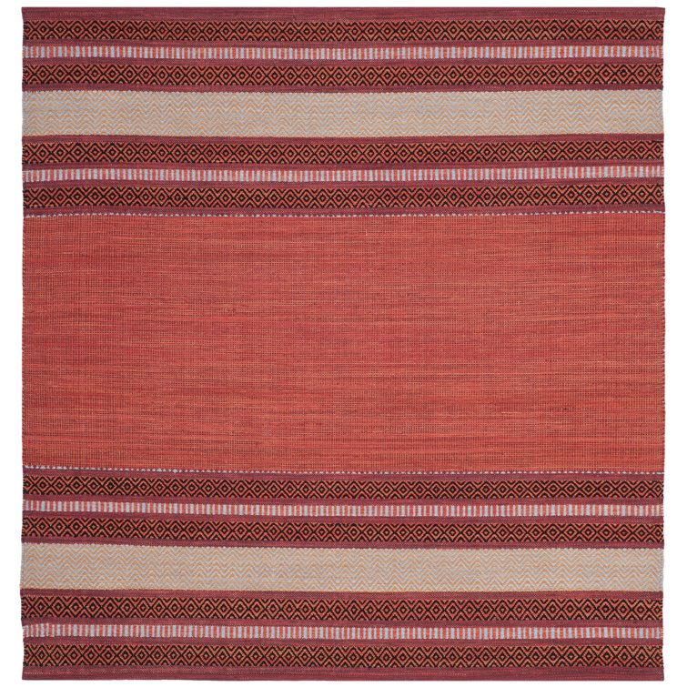 Bokara Hills Hand Woven Cotton Striped Rug