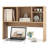 Tabletop Bookcase, Wooden Tabletop Bookcase With 4 Compartments And Open Back Compartment-996716365