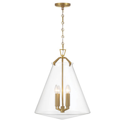 Alanya 4 Light Polished Pendant