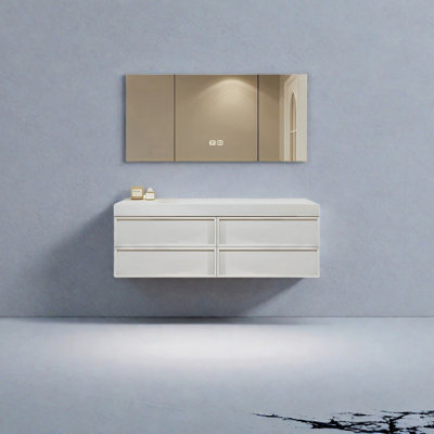 Armoire de salle de bain japonaise