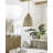 Mccoy 1 - Light Brown Dome Pendant