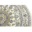 Cream Traditional 6X6 Indo-Nain Oriental Round Rug