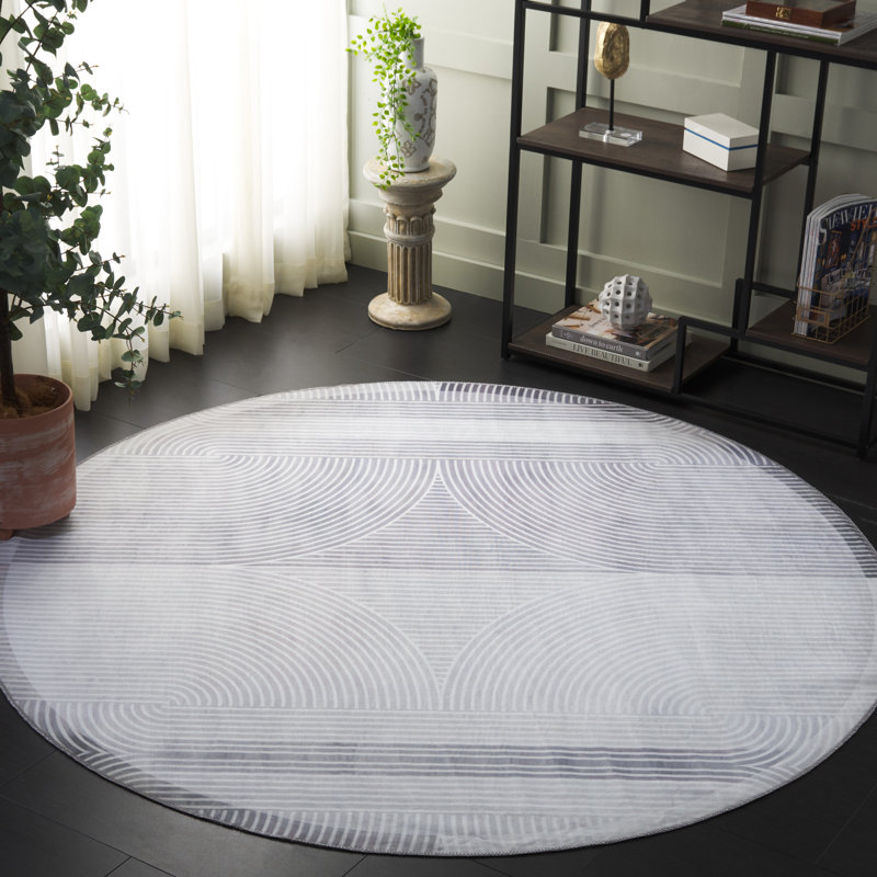 Tapis Zuree avec envers antidérapant, Rond 6 pi