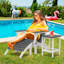 High-Density Polyethylene (HDPE) Outdoor Ottoman-499981488