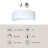 Trenton Black 5'' W LED Flush Mount