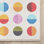 Tapis lavable à pois multicolore pour enfants Well Woven