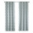 Blakesly Printed Ikat Blackout Single Curtain Panel-938439462-938439457