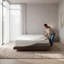 Grand matelas en mousse viscoélastique imprégnée de gel de 12 po Akeley - CertiPUR-US, housse de refroidissement, matelas dans une boîte-1290649975-1289899597