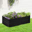 Lit de jardin surélevé polyvalent en métal pour des plantes en plein essor et un jardinage facile