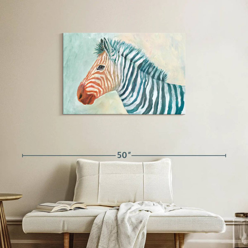 Zebra's Secret, 24" H x 36" W