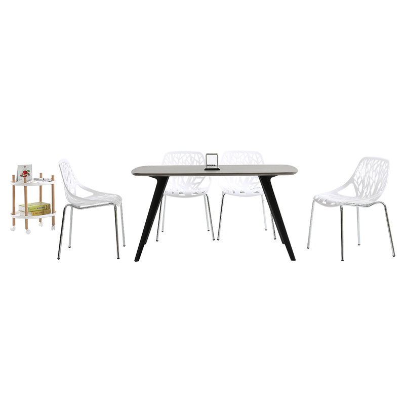 Wiltz 18.1'' H Stacking Side Chair, White
