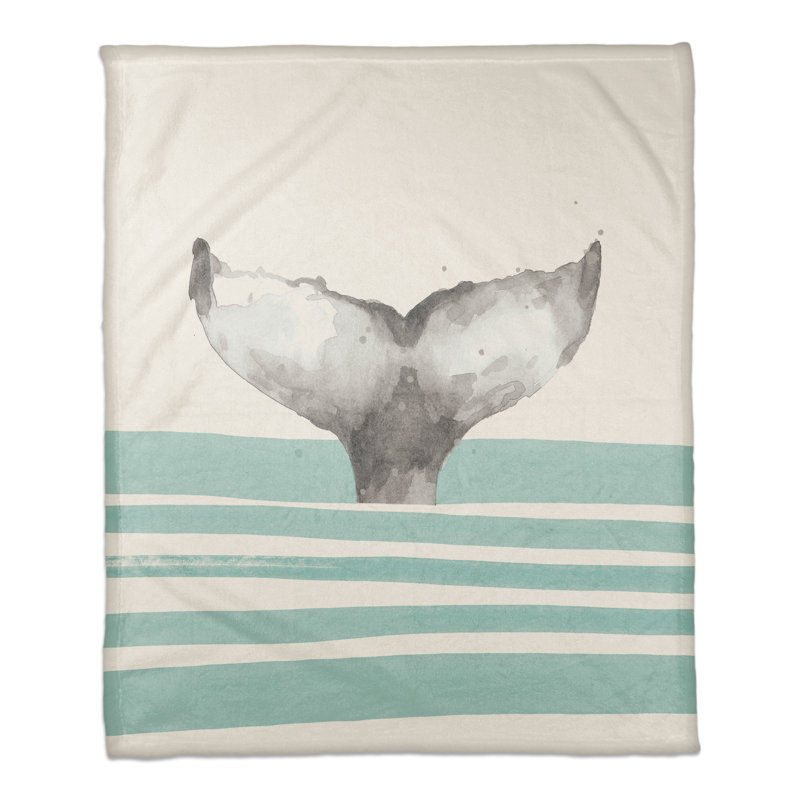 Hand Woven Throw Blanket, Teal