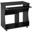 80cm L Computer Desk with Keyboard Shelf & Wheels-1839648195