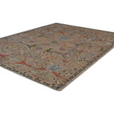 Transitional One-of-a-Kind Rectangle 9'1" X 11'10" Hand Knotted Area Rug