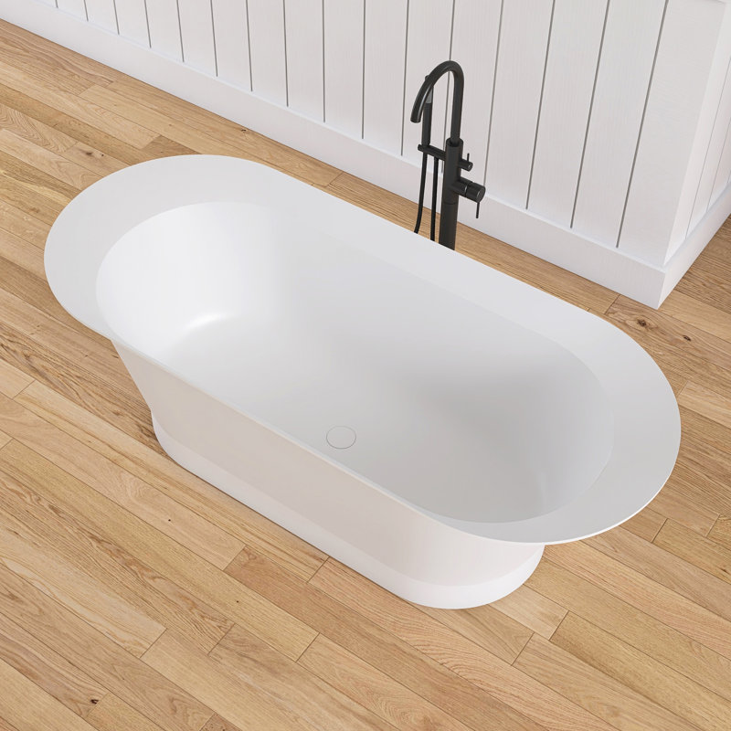 Baignoire de trempage profonde 66 po