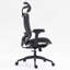 Chaise de bureau haut dossier en filet avec accoudoirs réglables en 3D, support respirant et inclinaison ergonomique pour un confort qui dure toute la journée.-745363859-745363856