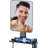 Shower Mirror Fogless for Shaving, Fogless Mirror for Shower with Razor Holder with 2 Adhesive Hooks