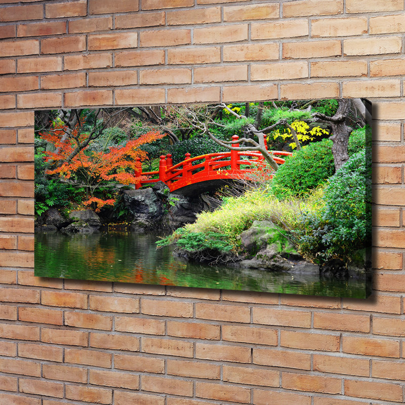 Japanese Garden - Wrapped Canvas Print