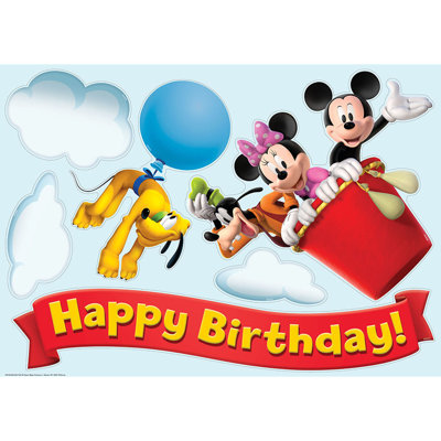 Mickey Mouse Clubhouse Birthday Bulletin Board Set