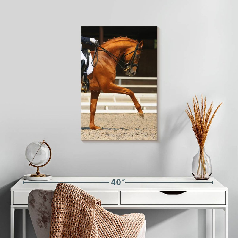 Cheval oseille Sireci, H 24 po x l 16 po