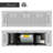 Nauxus 35.5 " W Stainless Steel 600 CFM Ducted (Vented) Insert Range Hood with Baffle Filter