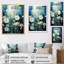 «Blue Tranquil Gardens IV» sur toile-655683427-655683424