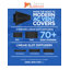 Buildmart - Couvercle d'évent moderne noir 20 x 6 - Diffuseur à fente linéaire standard - Grille de registre