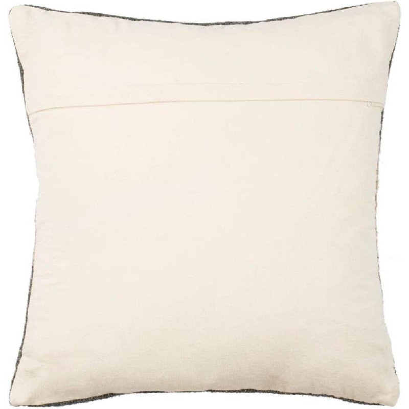 Geometric Wool Reversible Throw Pillow