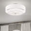 Plafonnier semi-encastré 5 lumières 22 po Flaire-775145387-775145388