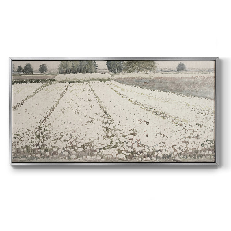 Paysage, série CC CCXXIV, toile tendue avec châssis, prête à être accrochée, H 25 po x l 49 po